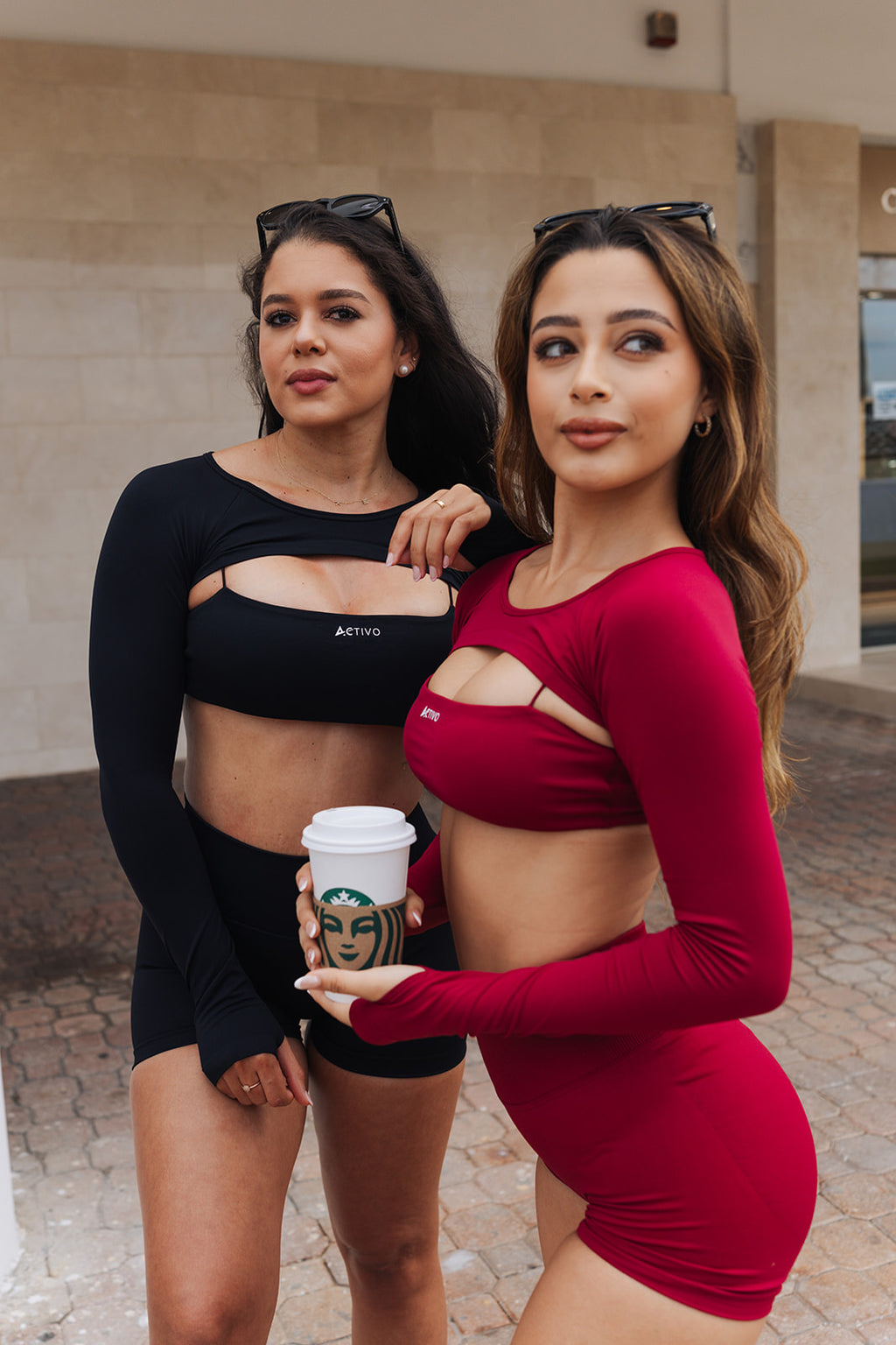 Velocity long sleeve bra