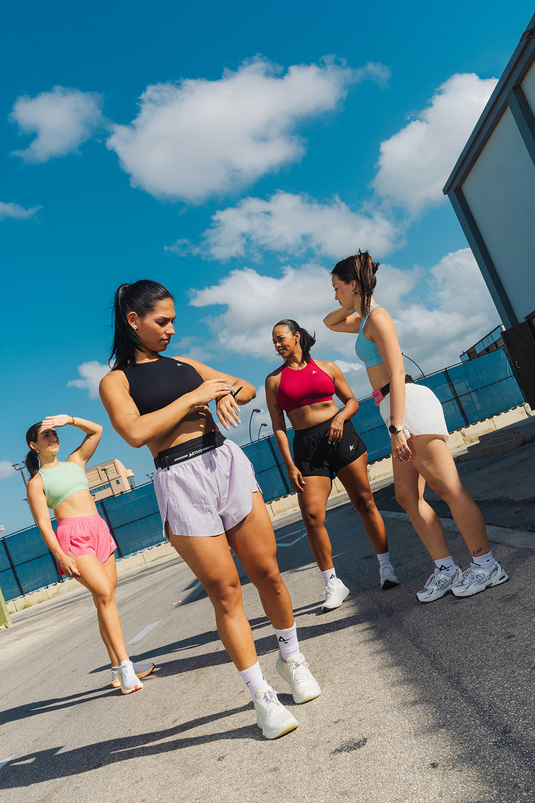 Hybrid running short
