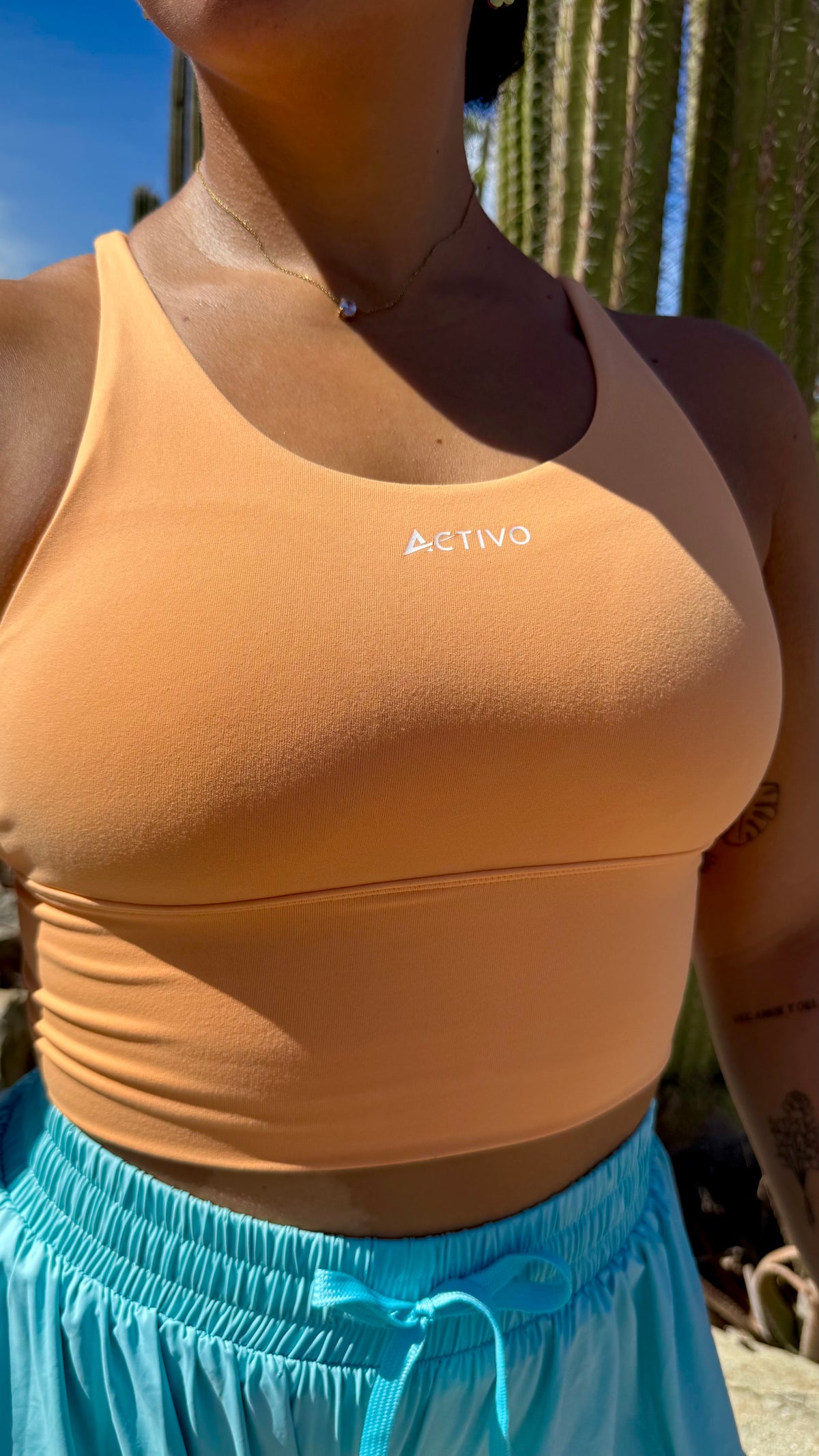 Featherlight sport bra