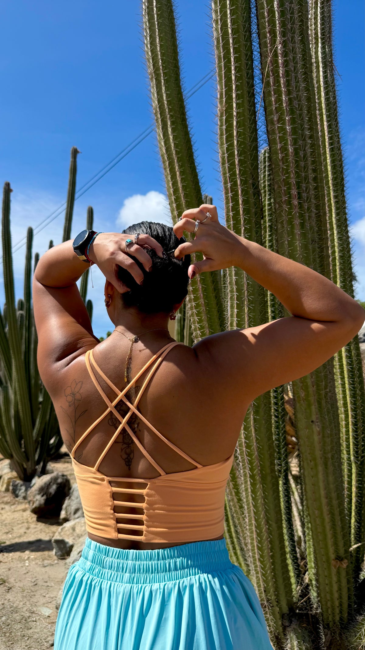 Featherlight sport bra