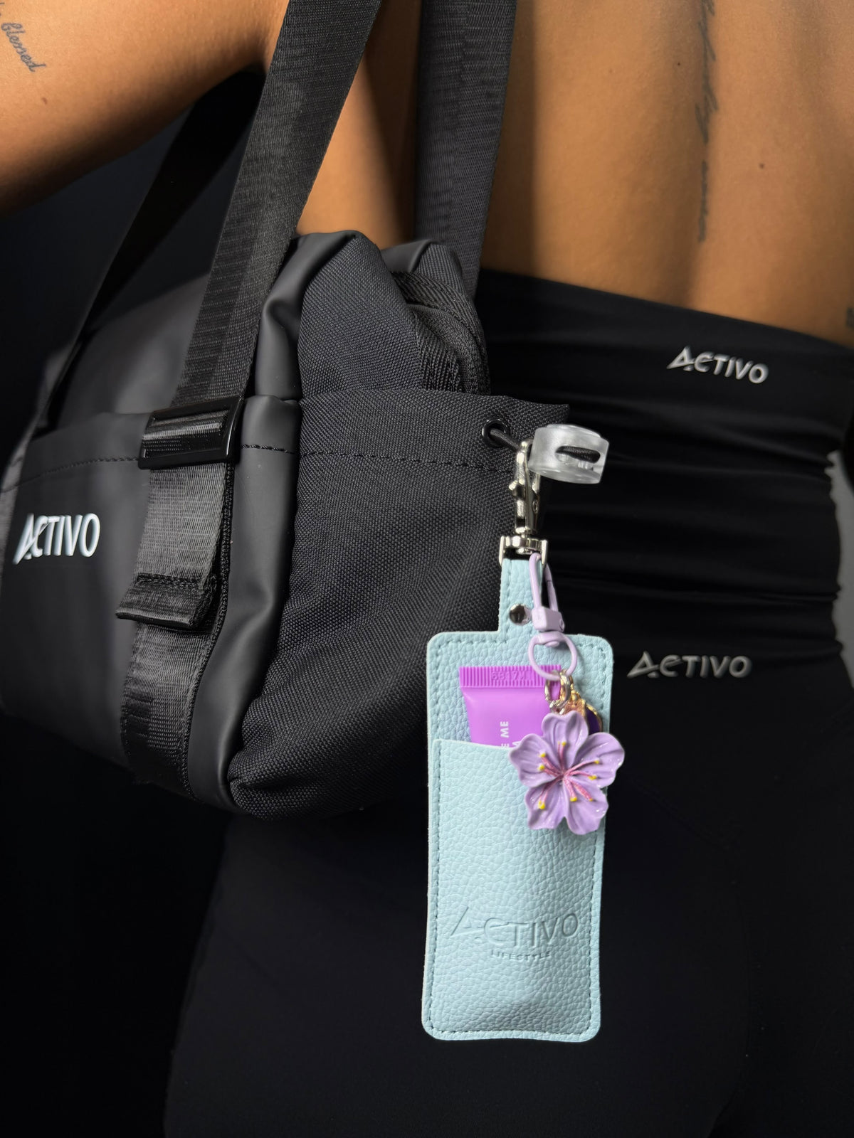 Activo lip-case keychain