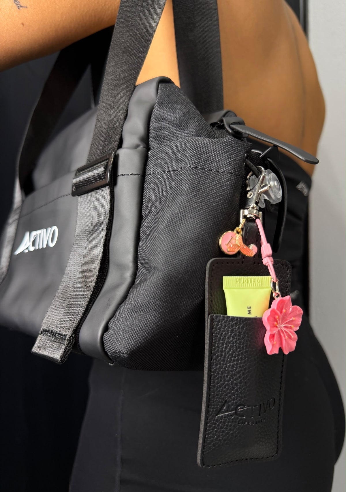 Activo lip-case keychain