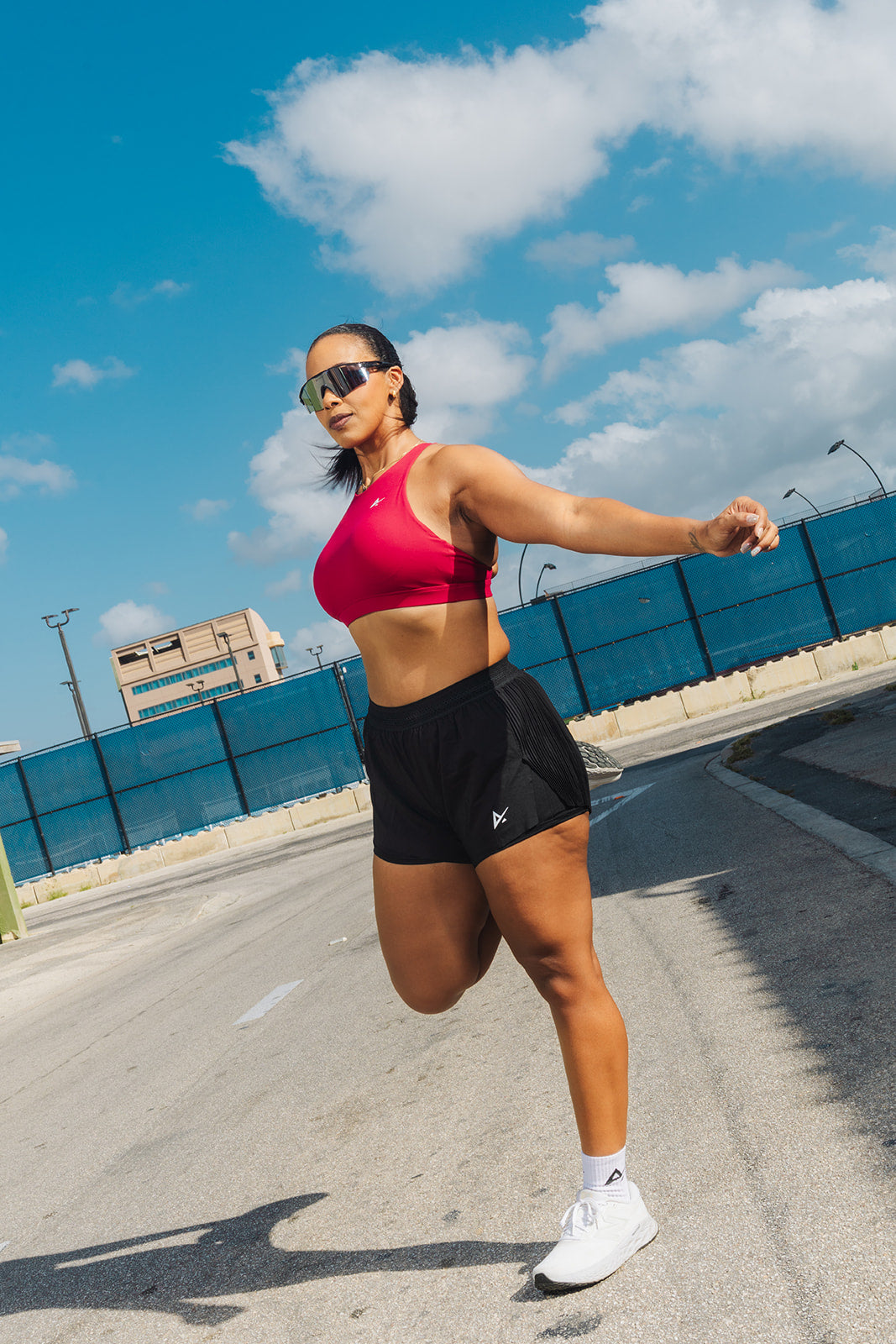 Hybrid sport bra