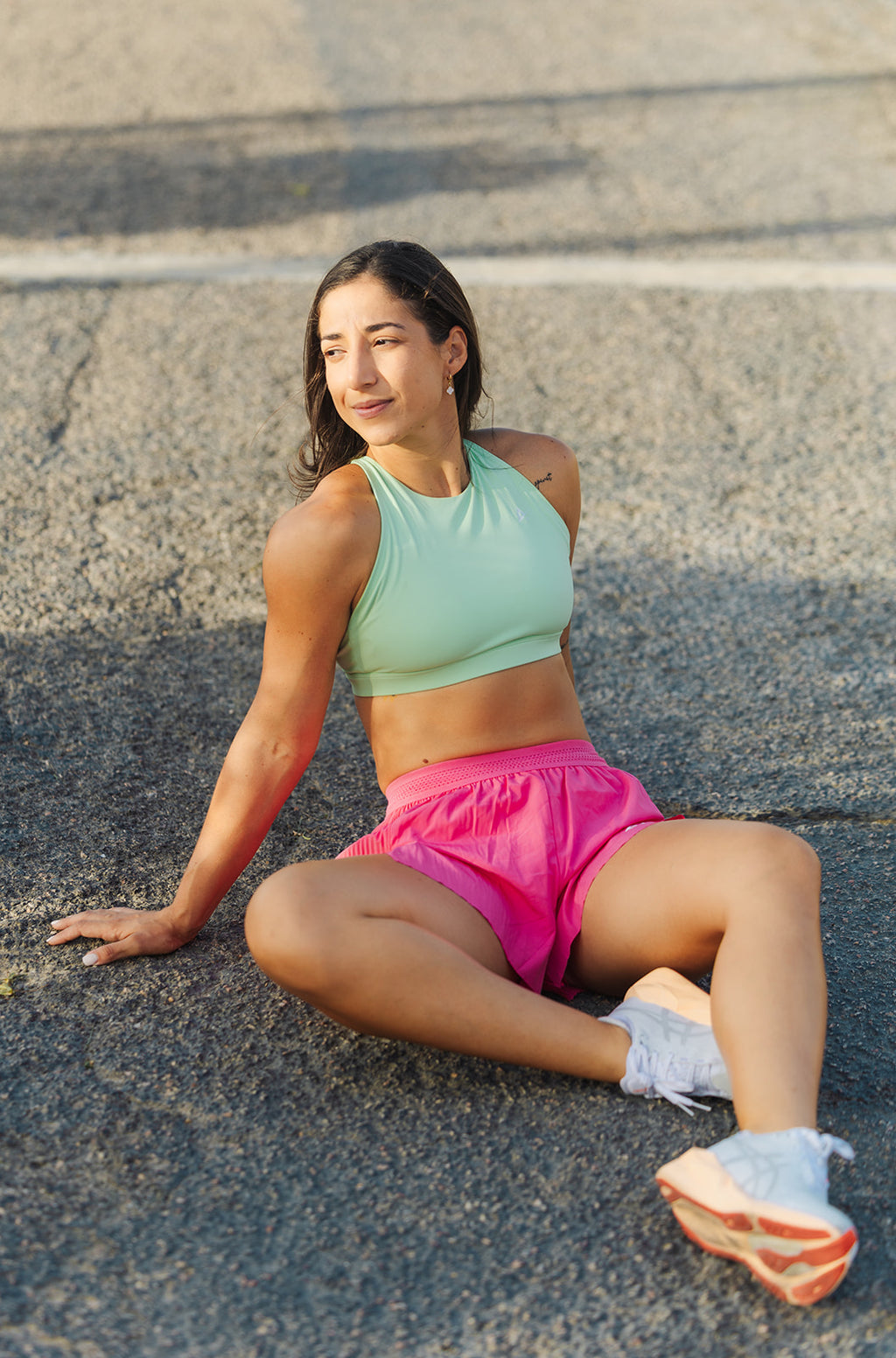 Hybrid sport bra