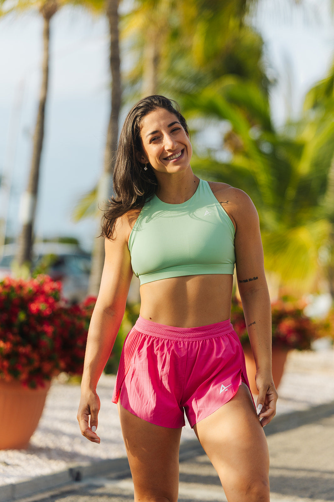 Hybrid running short