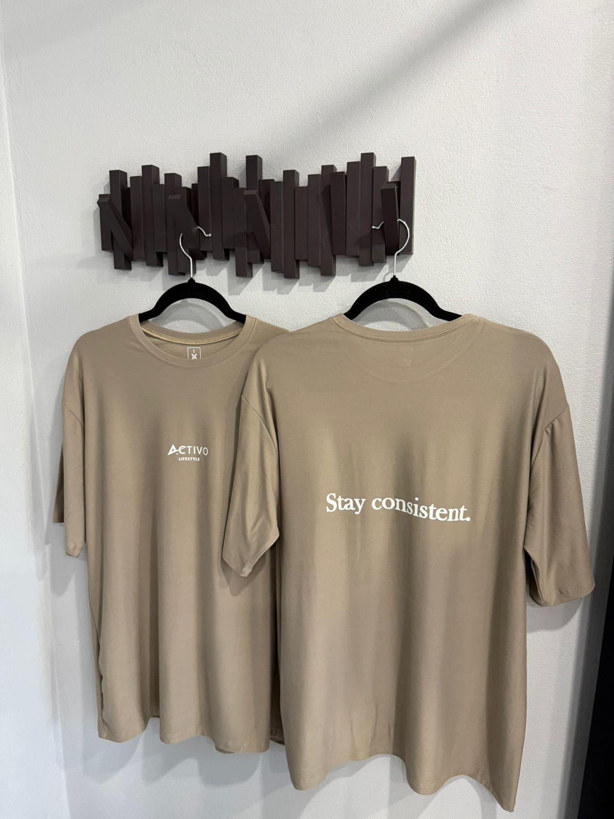 Stay consistent oversized Tee