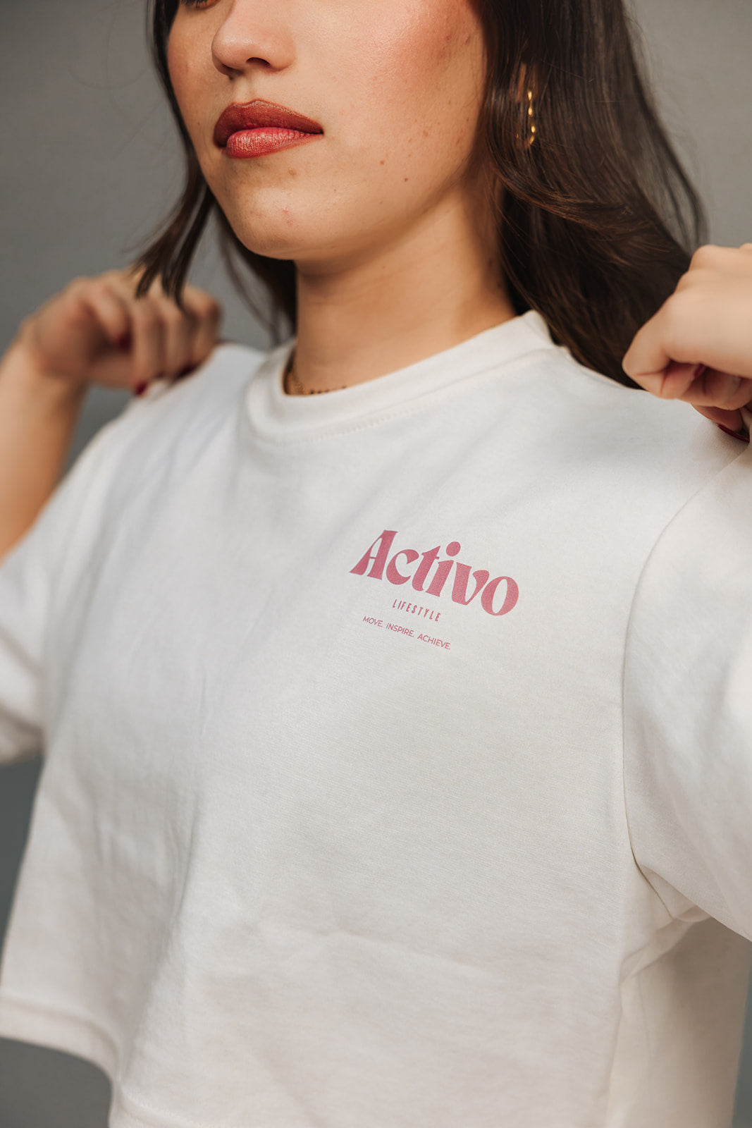 Lifestyle cropped tee