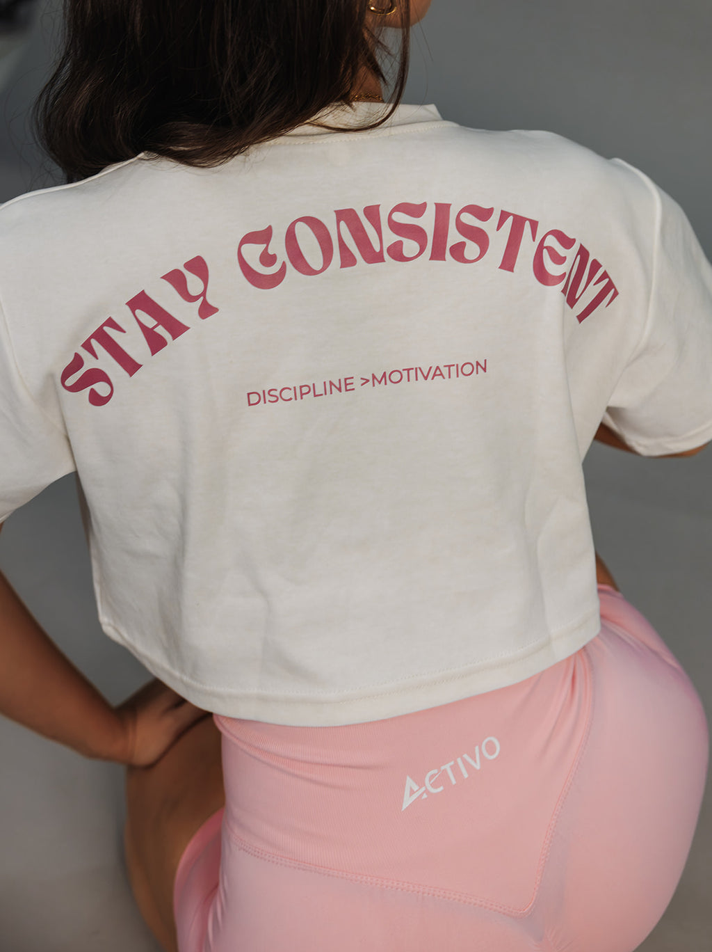 Lifestyle cropped tee