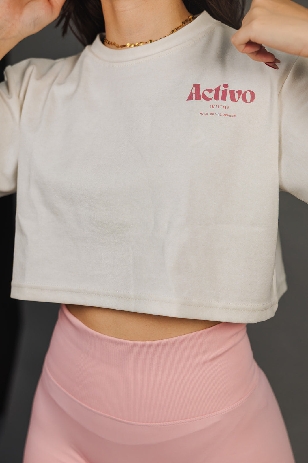Lifestyle cropped tee