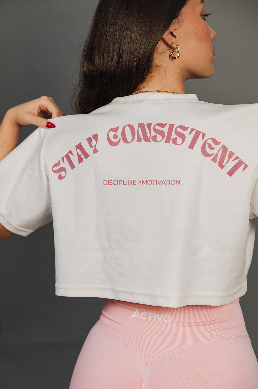 Lifestyle cropped tee