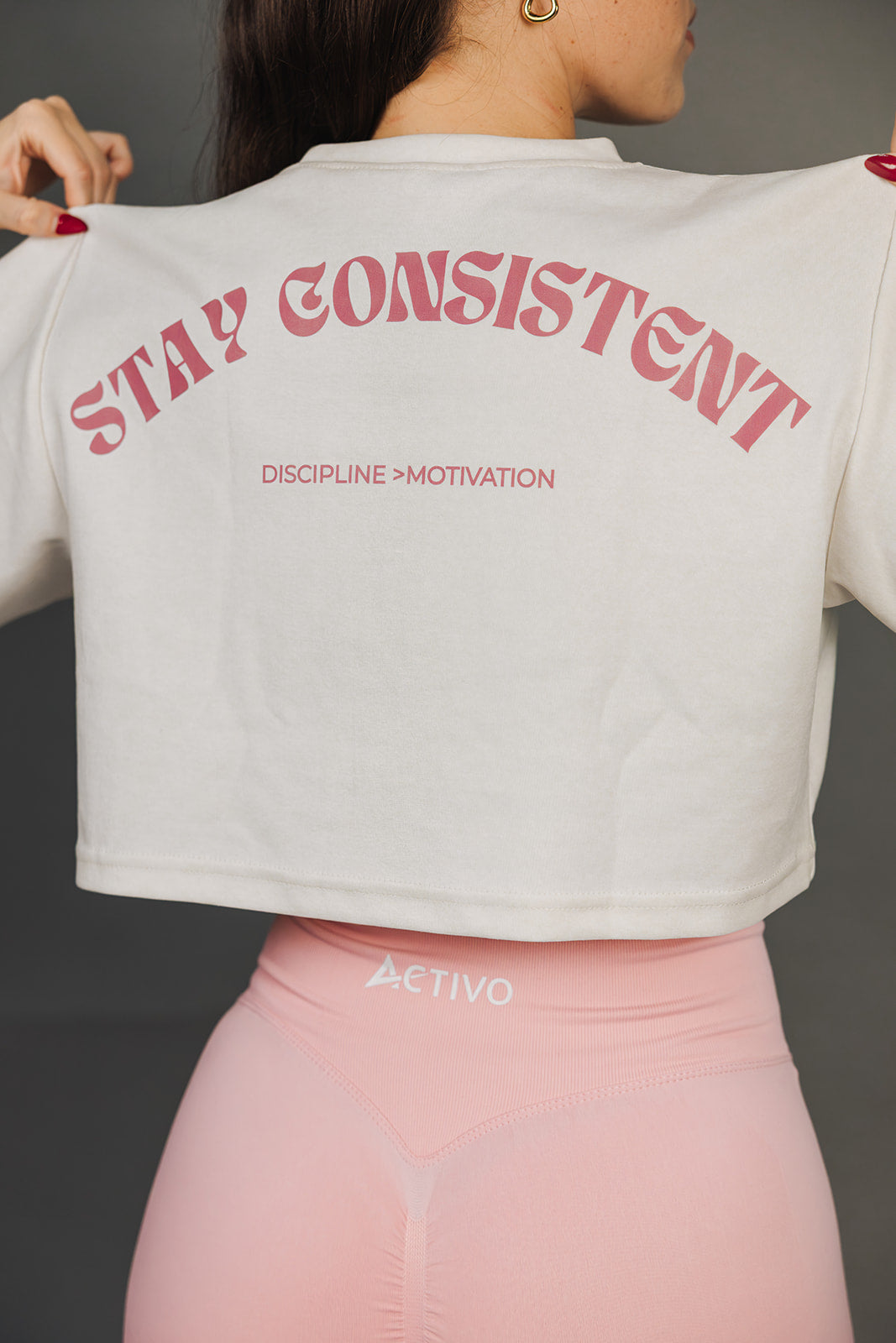 Lifestyle cropped tee
