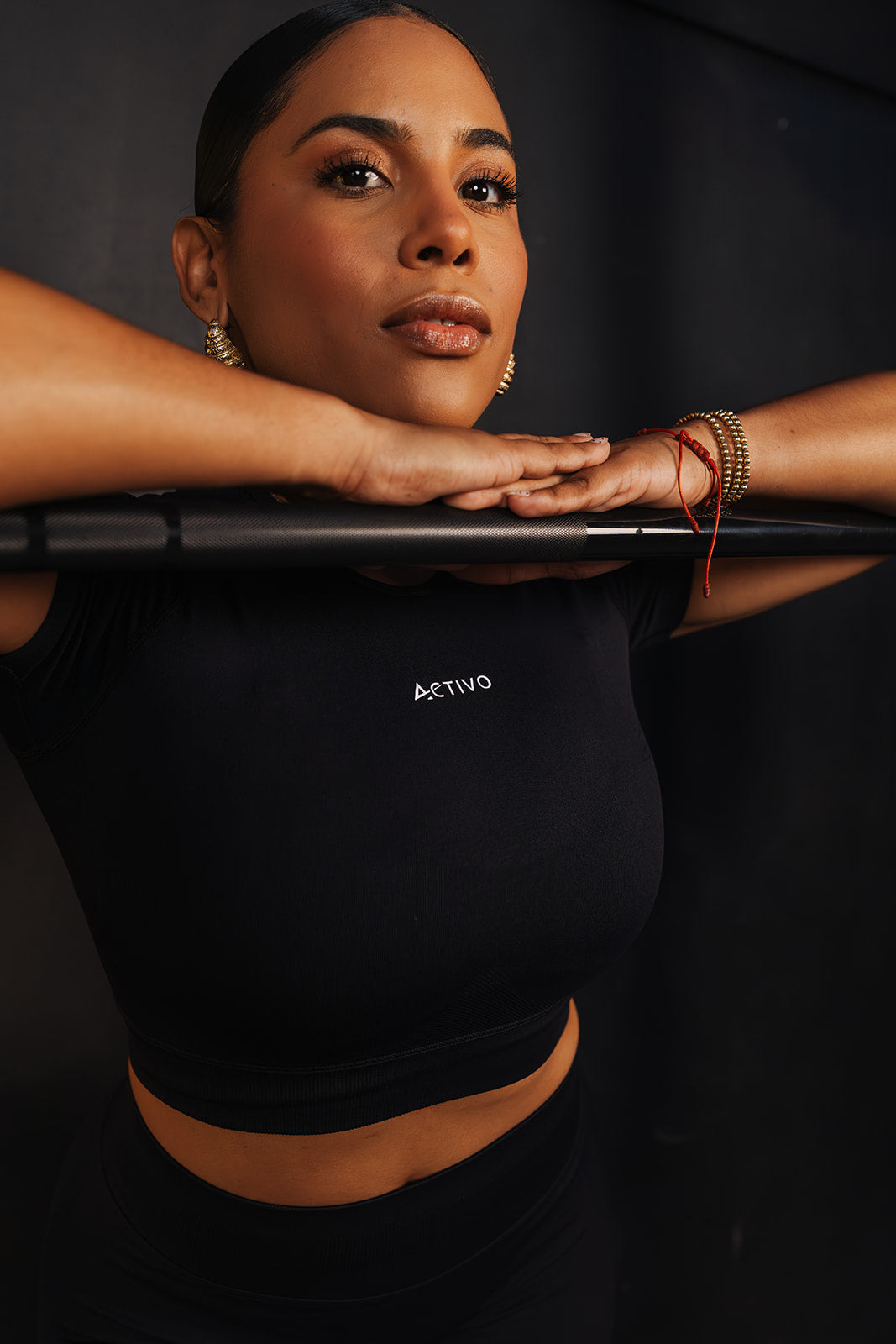 Signature cropped baby tee