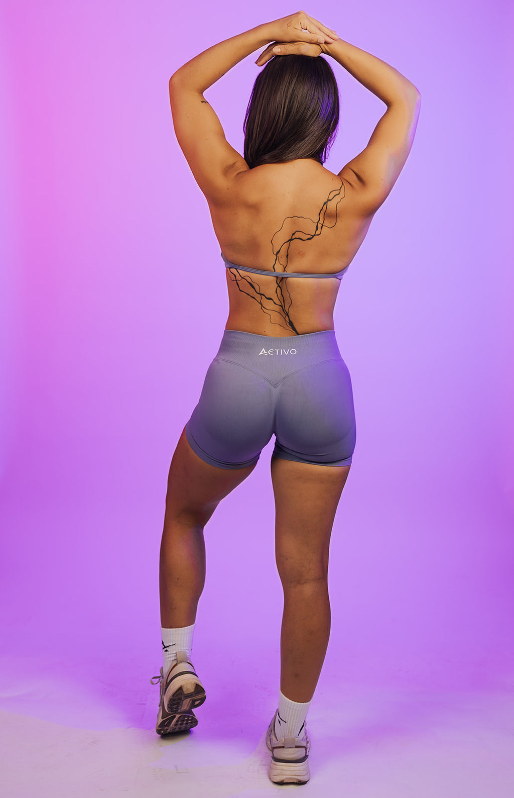 Essential halter sport bra