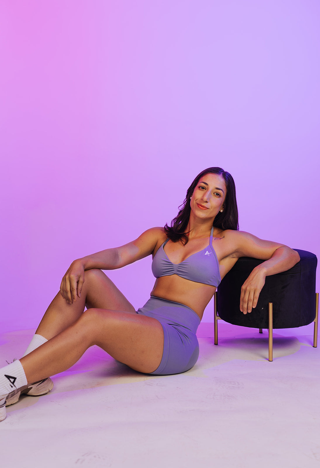 Essential halter sport bra
