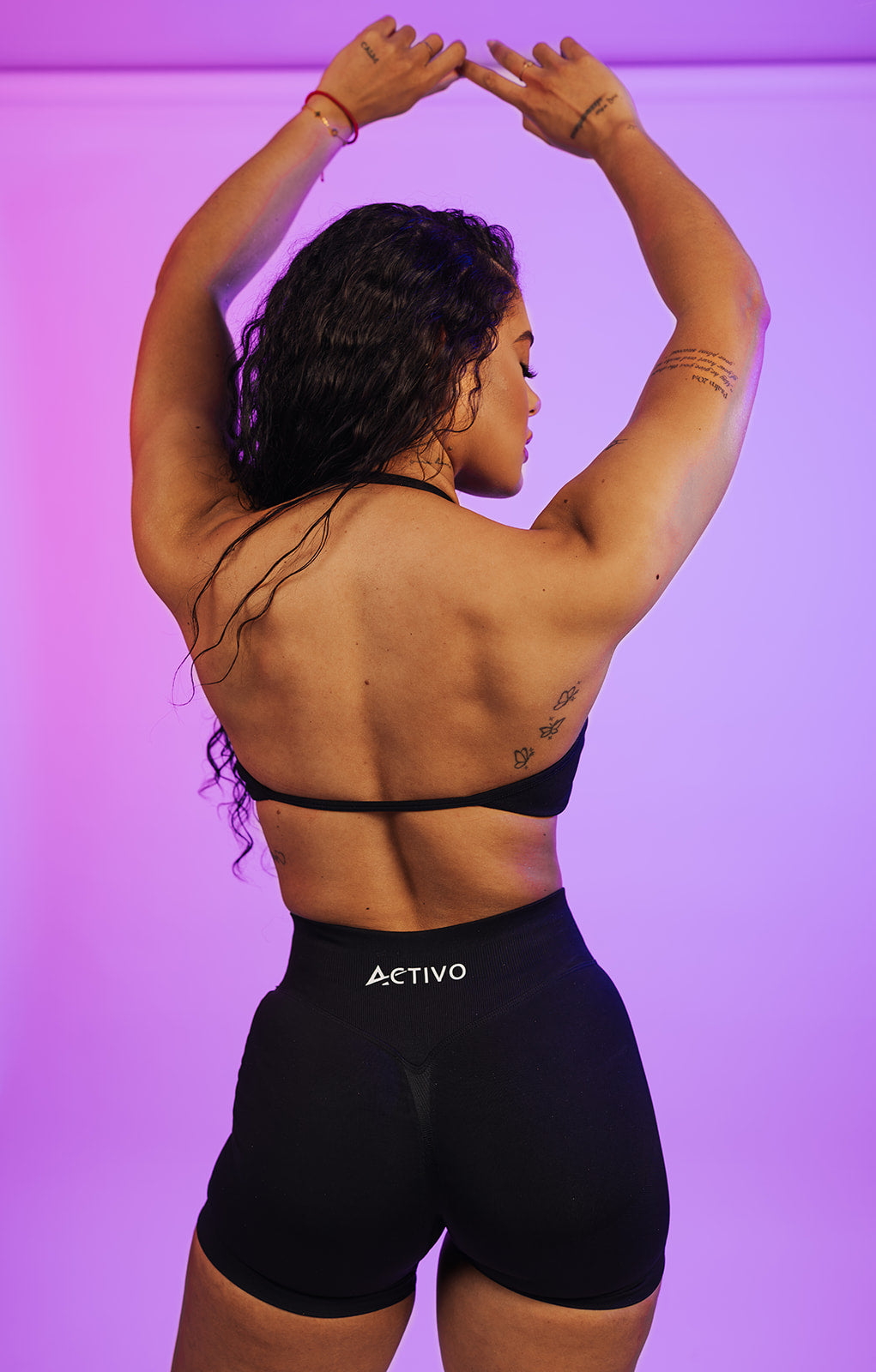 Essential halter sport bra