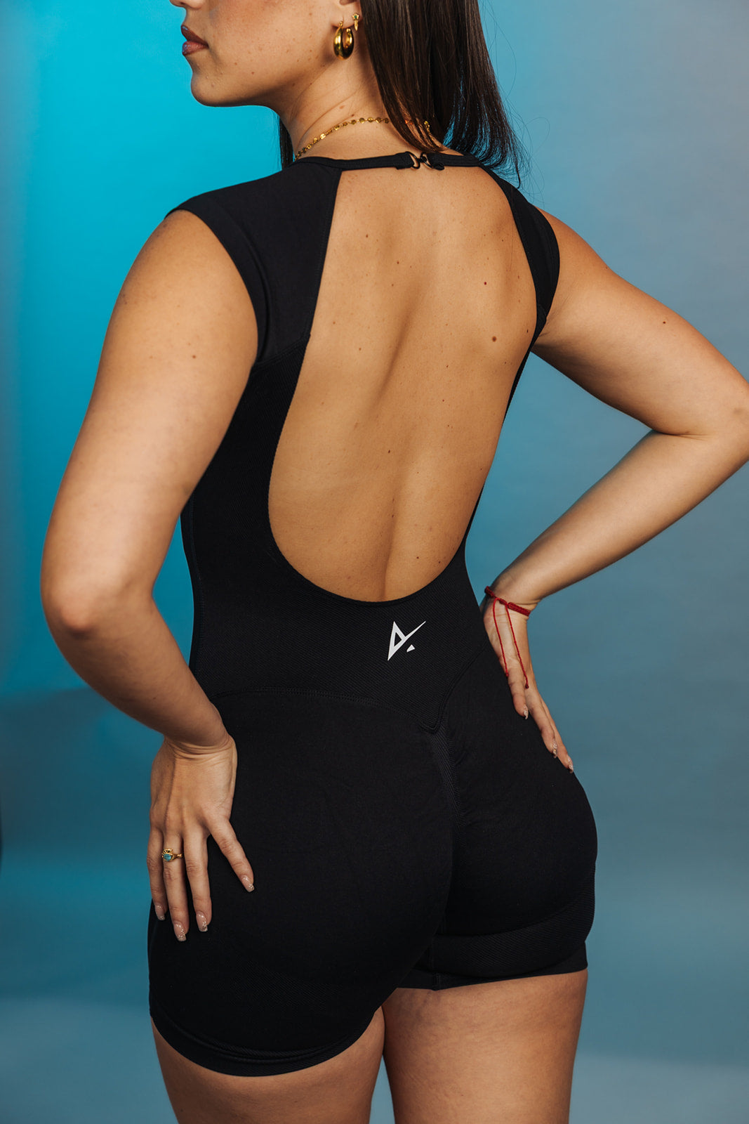 Empower mini short-sleeve romper