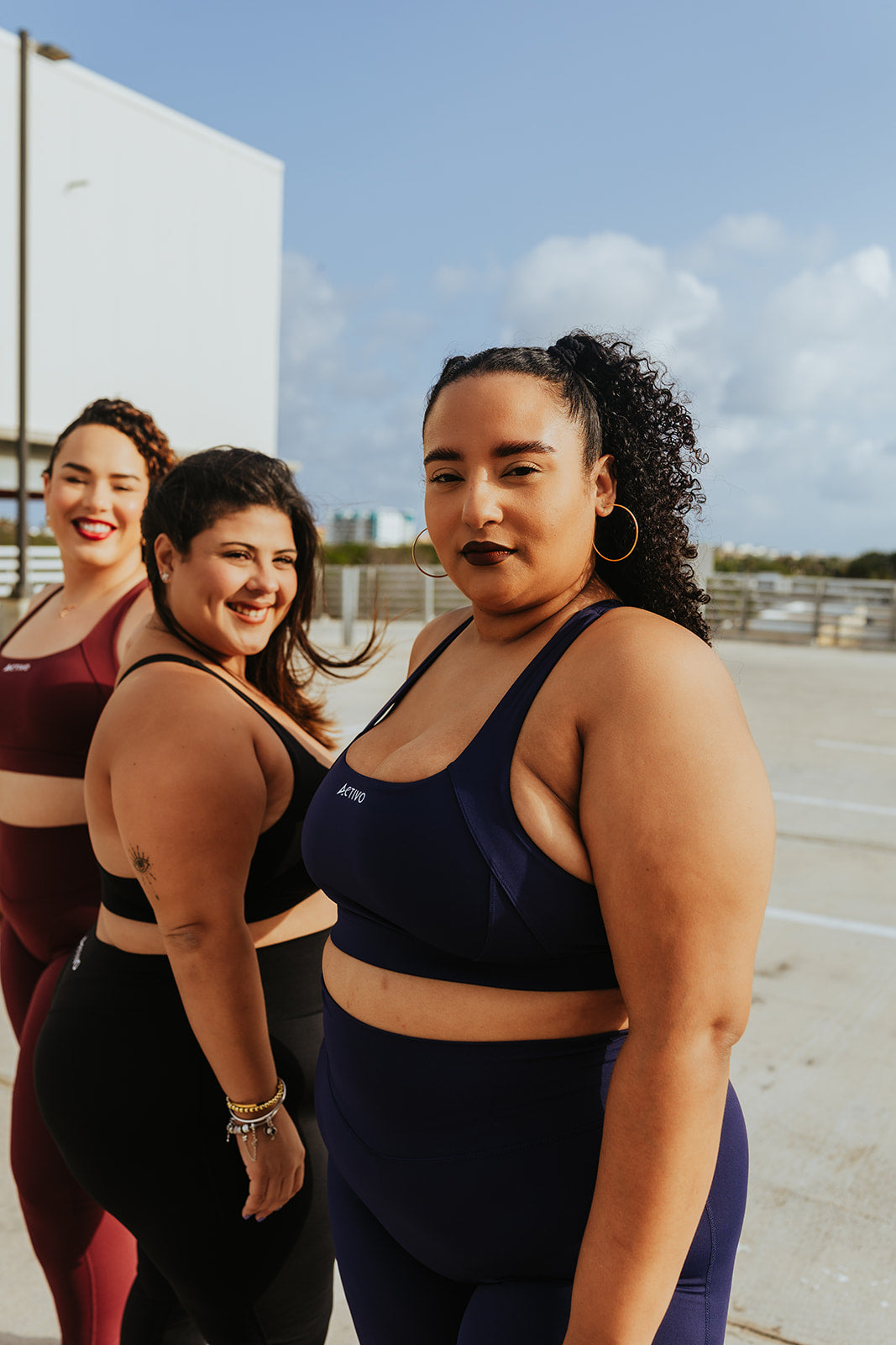 Curve sport bra