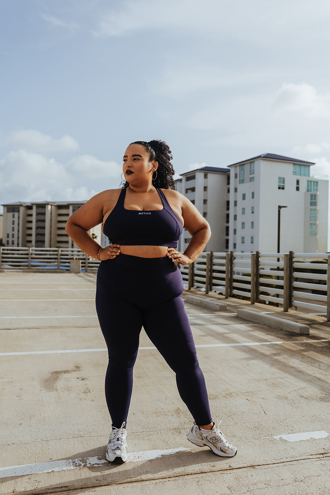 Curve sport bra