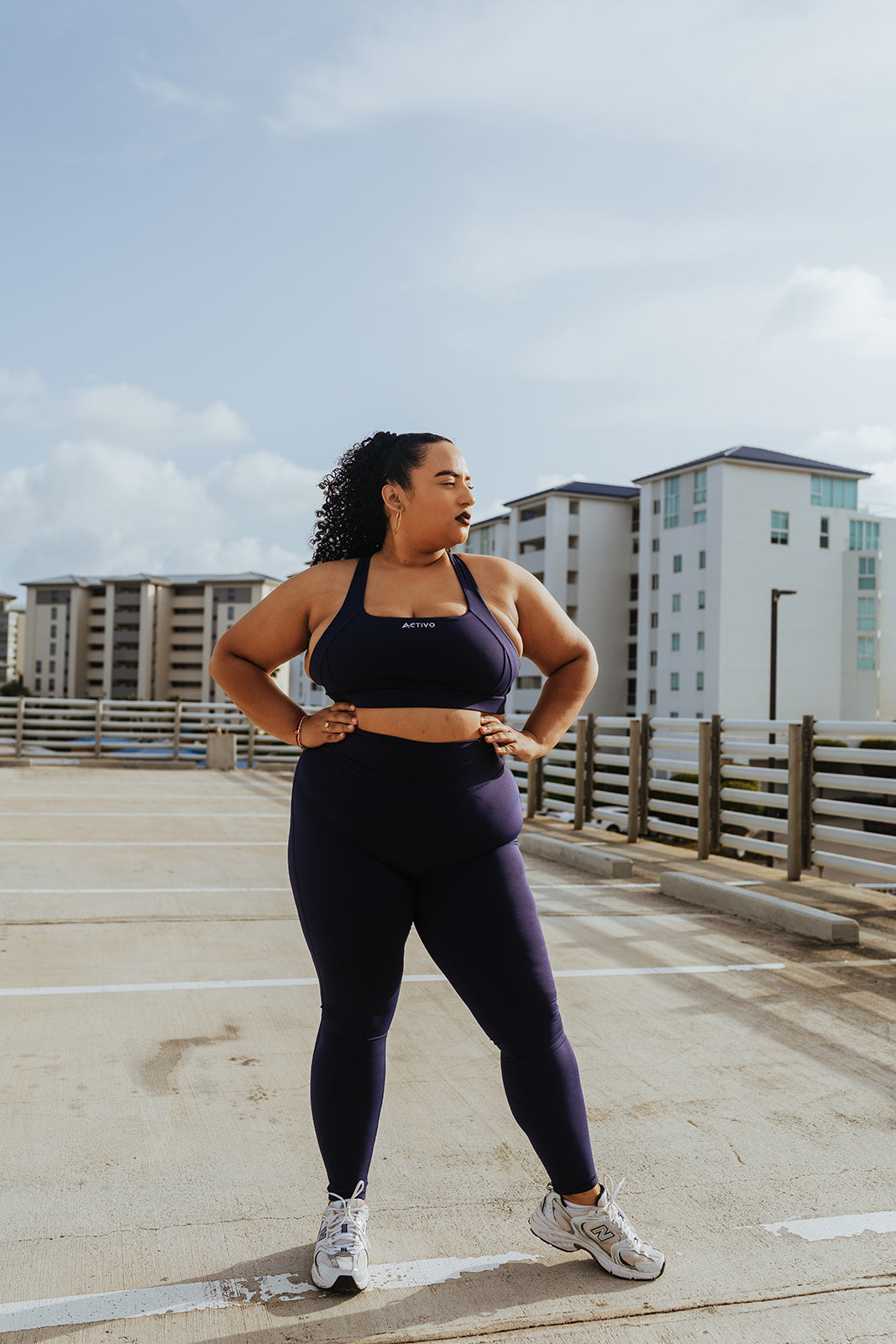 Curve sport bra