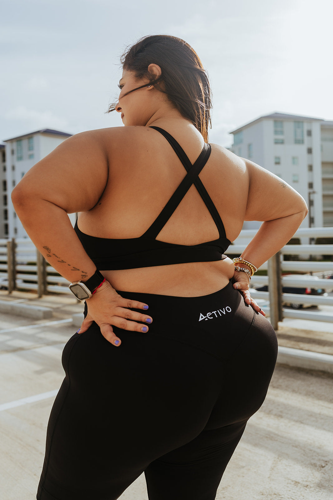 Curve sport bra