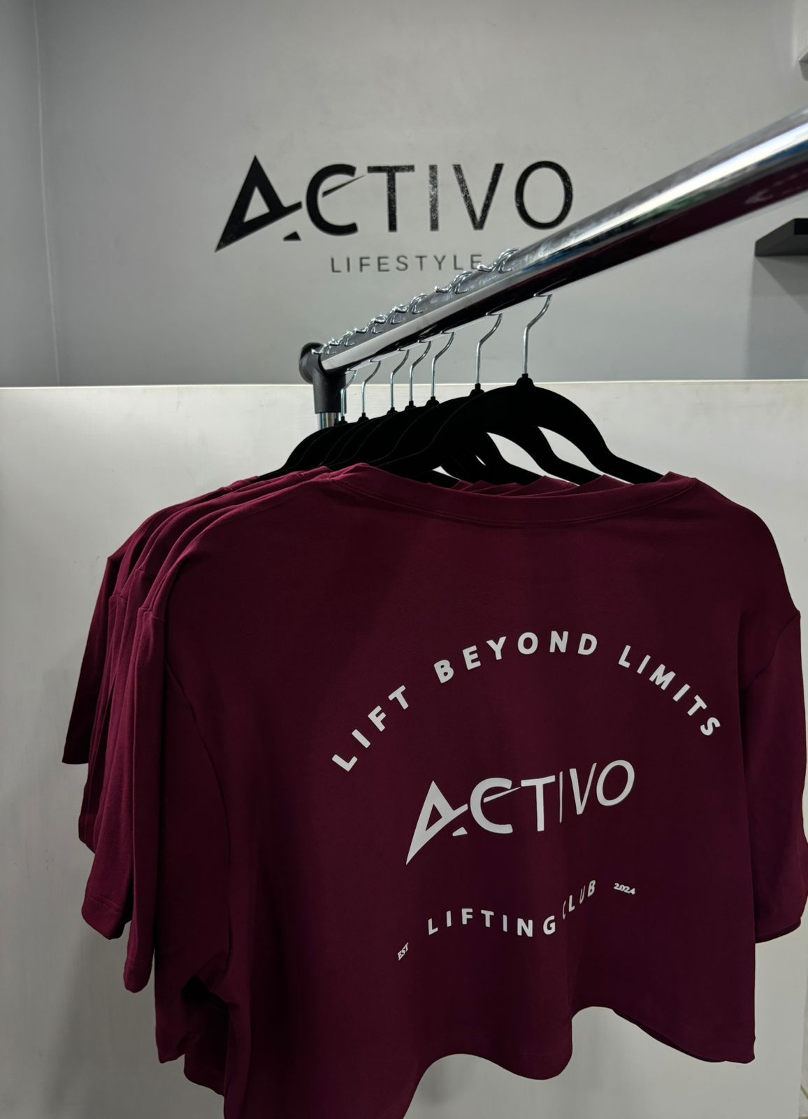 Activo cropped tee