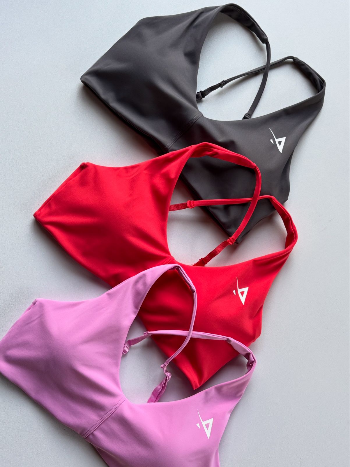 Criss cross sports bra