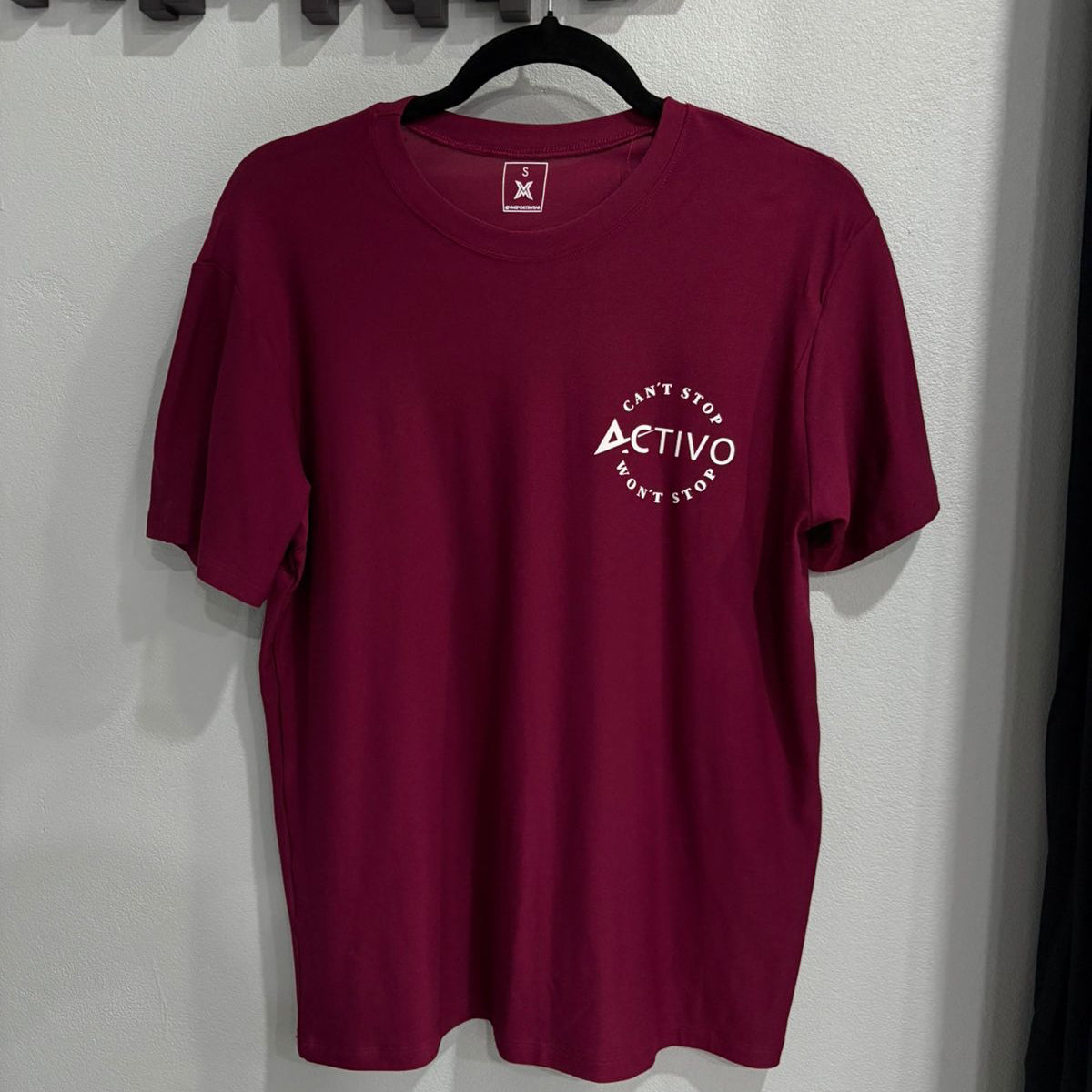 Burgundy T-shirt